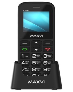 Телефон B100ds black Maxvi
