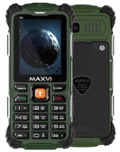 Телефон R1 green Maxvi