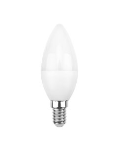 Лампа светодиодная E14 11 5 Вт 95 Вт свеча 2700 К свет теплый CN37 Rexant