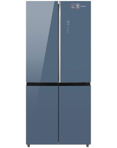Многокамерный холодильник WCD 590 NoFrost Inverter Premium Biofresh Blue Glass Weissgauff