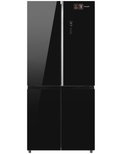 Многокамерный холодильник WCD 590 NoFrost Inverter Premium Biofresh Black Glass Weissgauff