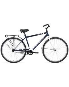 Велосипед CITY 28 high 28 1 ск рост 19 темно синий серый RBK22AL28017 Altair