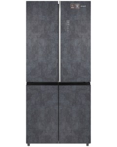 Многокамерный холодильник WCD 590 NoFrost Inverter Premium Biofresh Rock Glass Weissgauff