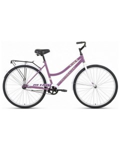 Велосипед CITY LOW 28 1 ск рост 19 2023 фиолетовый белый RB3C8100FXVTXWH Altair