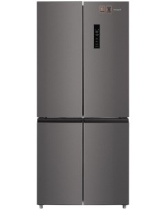 Многокамерный холодильник WCD 590 NoFrost Inverter Premium Biofresh Dark Inox Weissgauff