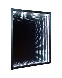 Зеркало 60х80 черное с подсветкой Vincea