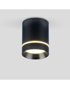 Накладной светильник DLR021 9W 4200K черный матовый Elektrostandard