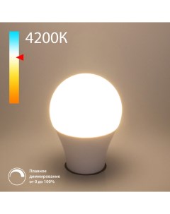Светодиодная лампа Dimmable 9W 4200K E27 А60 BLE2777 Elektrostandard