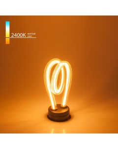 Светодиодная лампа Art filament 4W 2400K E27 spiral BL152 Elektrostandard