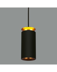 Подвесной светильник DLS021 9 4W 4200К черный матовый золото Elektrostandard