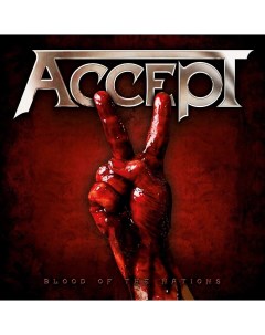 Металл Accept Blood Of The Nations Limited Edition Gold Vinyl 2LP Warner music