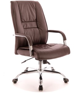 Компьютерное кресло экокожа коричневый Everprof
