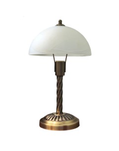 Лампа настольная интерьерная Бронза 1xЕ27 60Вт металл бронза Балтийский стиль
