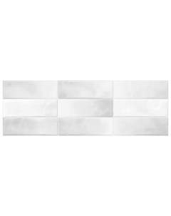 Плитка настенная 20х60 Style серый 707 рельефная Alma ceramica