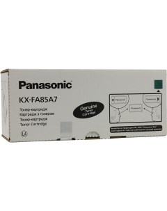 Картридж лазерный KX FA85A черный 5000 страниц оригинальный для KX FLB813RU KX FLB853RU KX FLB883RU Panasonic