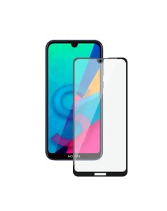 Защитное стекло для экрана смартфона Huawei P Smart 2019 FullScreen черная рамка 3D 62558 Deppa