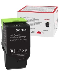 Картридж лазерный 006R04368 черный 8000 страниц оригинальный для C310 Xerox