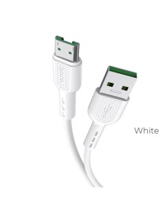 Кабель USB Micro USB 4A 1м белый 6931474709158 Hoco