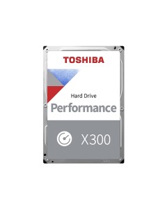 Жесткий диск HDD 4Tb X300 3 5 7200rpm 256Mb SATA3 HDWR440UZSVA Toshiba