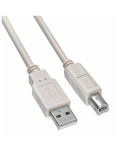 Кабель USB 2 0 Am USB 2 0 Bm экранированный 3A 3 м USB A B 3C Buro