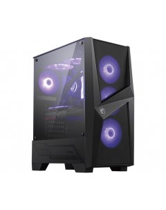 Корпус MAG FORGE 101M ATX Midi Tower 2xUSB 3 2 RGB подсветка черный без БП Msi