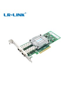 Сетевая карта 2xSFP 10 Гб с PCI Ex8 Retail LREC9802BF 2SFP Lr-link