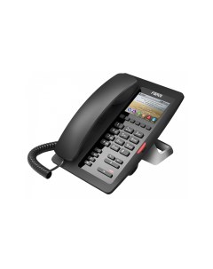 VoIP телефон H5W 2 линии 2 SIP аккаунта цветной дисплей PoE черный б п WiFi FH5WPPSUB Fanvil