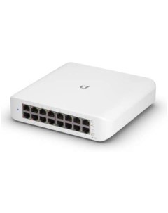 Коммутатор USW LITE 16 POE EU управляемый кол во портов 16x1 Гбит с PoE 8x30Вт макс 45Вт USW LITE 16 Ubiquiti