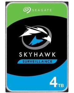 Жесткий диск HDD 4Tb SkyHawk 3 5 5400rpm 256Mb SATA3 ST4000VX013 Seagate