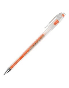 Ручка гелевая HJR 500H оранжевый колпачок 13732 Crown