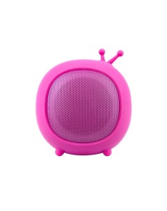 Портативная акустика MySound Telly 3 Вт microSD Bluetooth розовый BT S091 Rombica