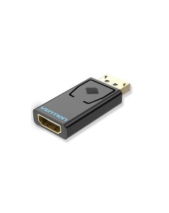 Переходник адаптер DisplayPort 20M HDMI 19F 10 см черный HBKB0 HBKB0 Vention