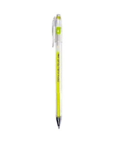 Ручка гелевая HJR 500H жёлтый колпачок 13729 Crown