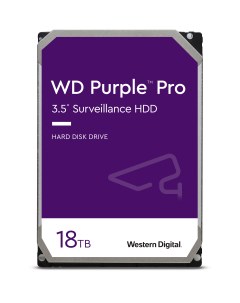 Жесткий диск HDD 18Tb Purple 3 5 7200rpm SATA3 WD181PURP Western digital