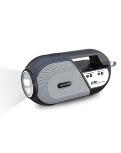Портативная акустика BLINK 5 Вт FM USB microSD Bluetooth серый SBS 5070 Smartbuy