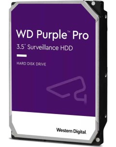 Жесткий диск HDD 10Tb Purple Pro 3 5 7200rpm 256Mb SATA3 WD101PURP Western digital