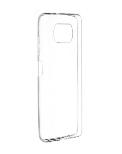 Чехол Silicone Transparent Poco X3 для смартфона Poco X3 X3 Pro силикон прозрачный УТ000024220 Ibox crystal