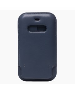 Чехол кобура для смартфона Apple iPhone 12 Pro Max кожа синий 129949 Msafe