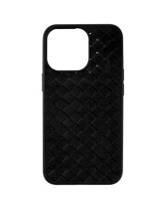 Чехол накладка braided case для смартфона Apple iPhone 13 Pro силикон черный Unbroke