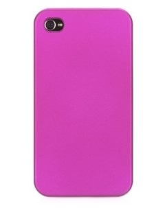 Чехол накладка Outfit Ice для смартфона Apple iPhone 4 4S поликарбонат розовый GB01740 Griffin