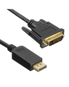 Кабель DisplayPort 20M DVI D 25M Dual Link v1 1 2 м черный BHP DPP_DVI 2 Buro