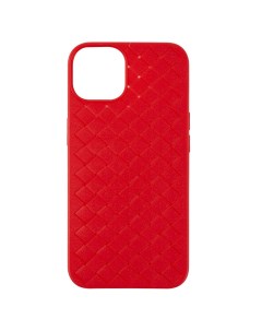 Чехол накладка braided case для смартфона Apple iPhone 13 Pro силикон красный Unbroke