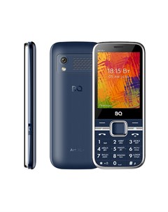 Мобильный телефон 2838 Art XL 2 8 320x240 TN 32Mb RAM 32Mb BT 1xCam 2 Sim 1000 мА ч micro USB синий Bq