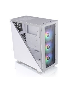Корпус Divider 300 TG Snow ARGB ATX Midi Tower 2xUSB 3 0 USB Type C RGB подсветка белый без БП CA 1S Thermaltake