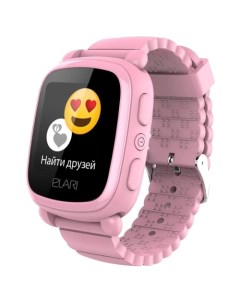 Умные часы детские KidPhone 2 розовый Elari
