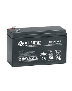 Аккумуляторная батарея для ИБП BPS7 12 12V 7Ah Bb battery