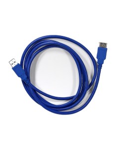 Кабель удлинитель USB 3 0 AM USB 3 0 AF 1 8м синий ACU302 1 8M Aopen