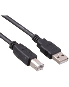 Кабель USB 2 0 A m USB2 0 Bm 3m черный EX138940RUS Exegate