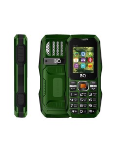 Мобильный телефон 1842 Tank mini 1 77 160x128 TN 32Mb RAM 2 Sim 1200mAh темно зеленый Bq