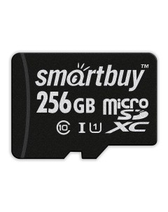 Карта памяти 256Gb microSDXC Classic Class 10 UHS I U1 SB256GBSDCL10 00 Smartbuy